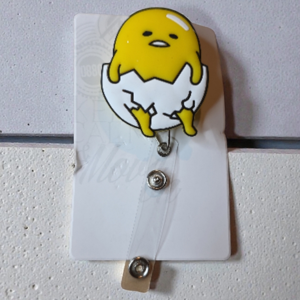 Yellow Egg Character Badge Reel